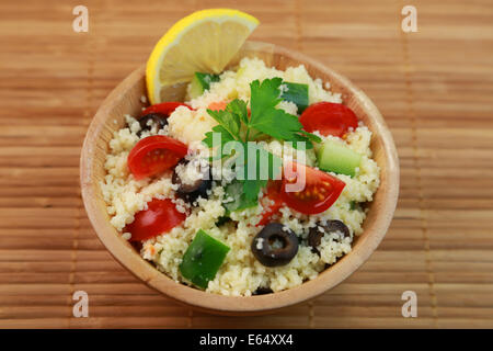 Salade de couscous Banque D'Images