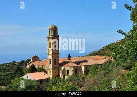 Couvent de Saint-Dominique, Monastère de Corbara Corbara Pietralta, Balagne, Corse, France Banque D'Images