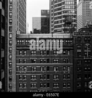 Manhattan prises sur film de format moyen Banque D'Images