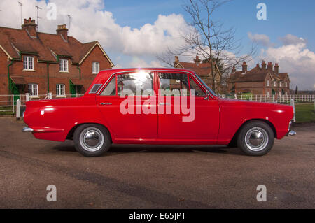 1965 Ford Cortina Mk1 GT berline quatre portes Banque D'Images