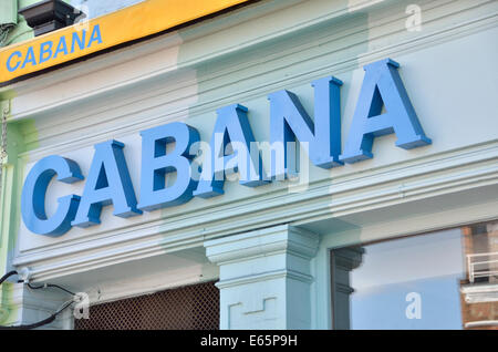 Cabana Brasilian barbecue restaurant à Upper Street, Islington, Londres, Royaume-Uni Banque D'Images