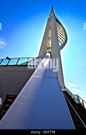 Spinnaker Tower est un 170-mètres (560 ft) Landmark Tower à Portsmouth, Angleterre, RU Banque D'Images