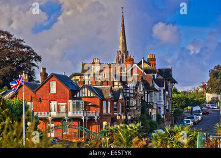 L'île de Wight connue des romains comme Vectis, est un comté et la plus grande île de l'Angleterre Banque D'Images