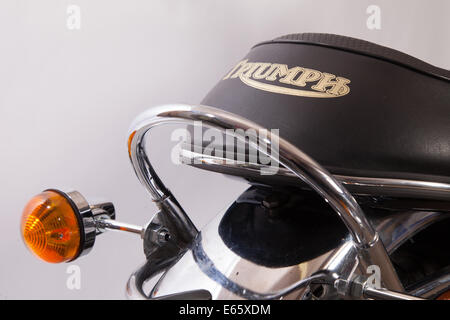 Triumph Daytona T100R moto classique, 500cc, la moto, faite en 1973 à Meriden, American spécification. Banque D'Images