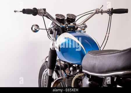 Triumph Daytona T100R moto classique, 500cc, la moto, faite en 1973 à Meriden, American spécification. Banque D'Images