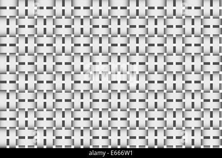 Motif de tissage, bandes entrelacées, Interwoven, entrelacé en motif de fond Banque D'Images