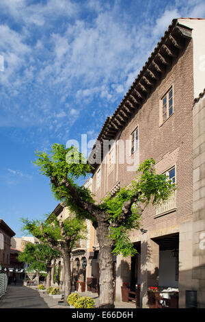 Poble Espanyol - le Village Espagnol à Barcelone, Catalogne, Espagne. Banque D'Images