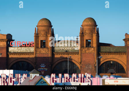 L'Hippodrome de Great Yarmouth, Norfolk, Royaume-Uni. Banque D'Images