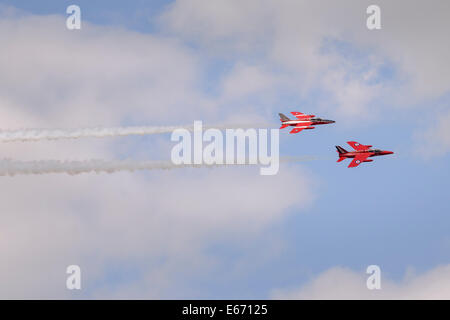 Kent, UK. 16e Août, 2014. Le 6e congrès annuel de l'Ops combiné Show à Headcorn aérodrome. Avec fly-overs, guerre de reconstitutions, fancy dress, réel et la réplique de souvenirs et de bien plus encore. Crédit : Tom Arne Hanslien/Alamy Live News Banque D'Images