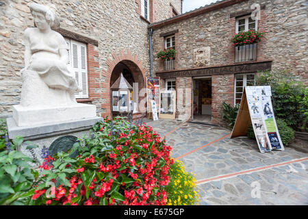 Céret, Languedoc-Roussillon,France. Banque D'Images