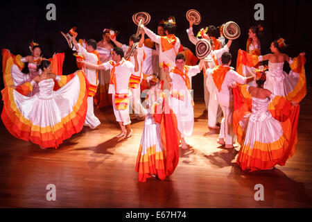 Cumbia danse Banque D'Images