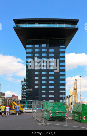 L'Inntel Hotel, à côté de Leuvehaven, Rotterdam, Hollande méridionale, Pays-Bas Banque D'Images