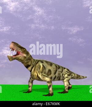 Dinosaure Inostrancevia Dinosaurier Inostrancevia / Banque D'Images