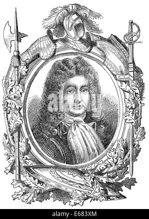 Nicolas Catinat, 1637 - 1712, un commandant militaire français et maréchal de France, Banque D'Images