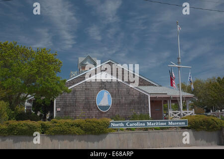 North Carolina Maritime Museum à Beaufort en Caroline du Nord. 315, rue Front Banque D'Images