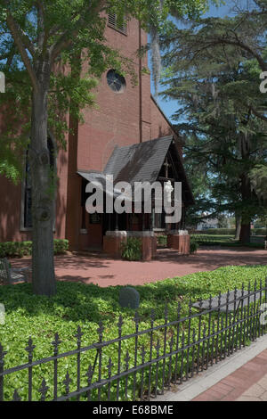 New Bern, Caroline du Nord. Christ Episcopal Church. Pollock Street Banque D'Images