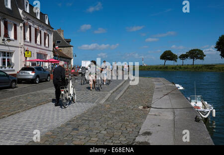 Saint Valery sur somme, france Banque D'Images