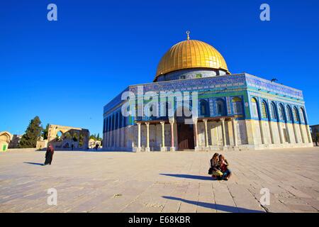 Mont du Temple, Jérusalem, Israël, Moyen Orient Banque D'Images