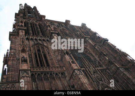 Strasbourg, La Cathédrale, Dame, l'église Notre-Dame Banque D'Images