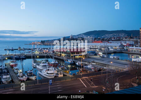 Sullivan's Cove, Hobart, Tasmanie Banque D'Images