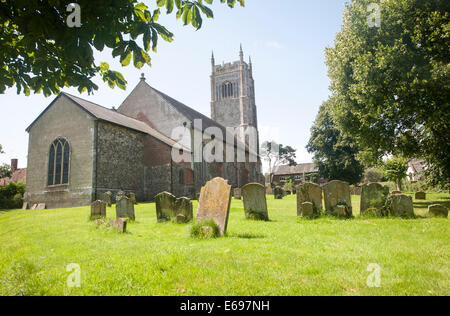 All Saints Church, The Laxfield, Suffolk, Angleterre Banque D'Images