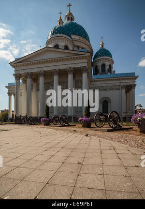 Cathédrale de la Trinité, Saint Petersburg parfois appelée la cathédrale Troitsky, à Saint Petersburg, Russie, est un exemple de t Banque D'Images