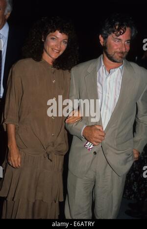 AMY IRVING Steven Spielberg.f6844.(Image Crédit : © John Barrett/Globe Photos/Zuma sur le fil) Banque D'Images