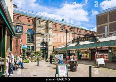 Derby Market Hall Derby City Centre Derby Derbyshire Angleterre GB Europe Banque D'Images