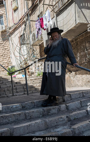 Meah Shearim,Jérusalem, (Cent Portes ) vieux quartier de Jérusalem Banque D'Images