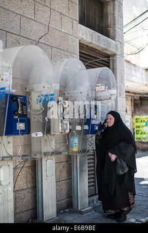 Meah Shearim,Jérusalem, (Cent Portes ) vieux quartier de Jérusalem Banque D'Images