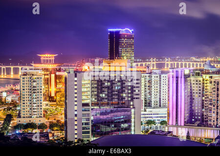 Macao, Chine sur la ville. Banque D'Images