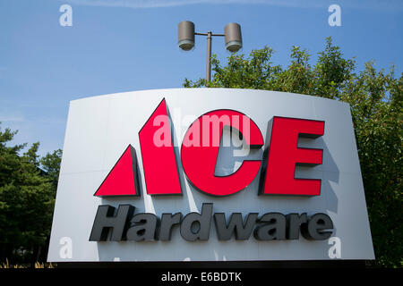 Le siège de l'Ace Hardware à Oak Brook, Illinois. Banque D'Images