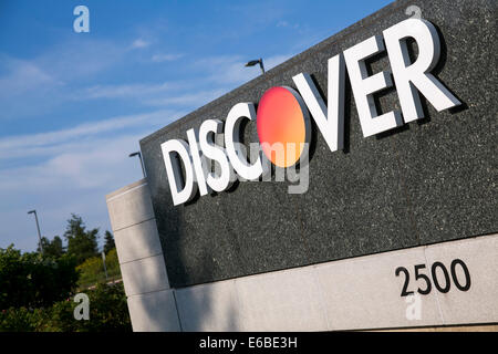 Le siège de Discover Financial Services à Riverwoods, Illinois. Banque D'Images