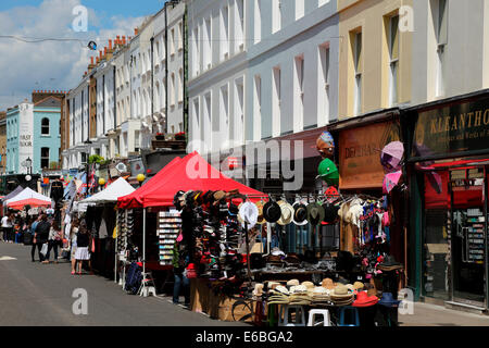 Lettonie Grande-bretagne Londres Notting Hill Portobello Road Banque D'Images