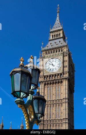 Lettonie Grande-bretagne Londres, Cité de Westminster Big Ben Banque D'Images