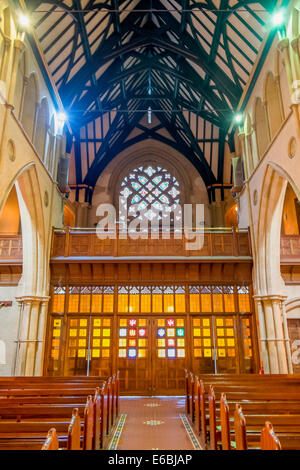 Intérieur de la glorieuse Sainte Cathédrale à Adélaïde, Australie Banque D'Images