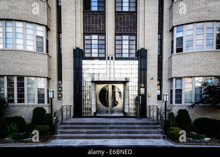 Appartements Hightowers, 1530 16th Street NW, Washington DC Banque D'Images