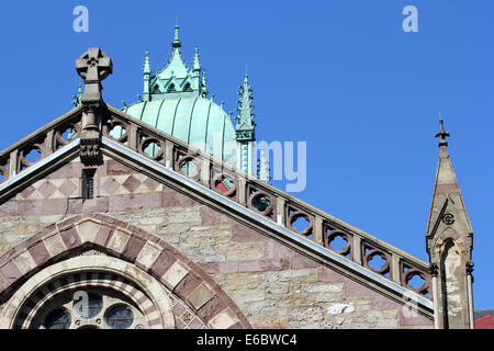 Ancienne église du Sud, Copley Square, Boston, Massachusetts, USA Banque D'Images