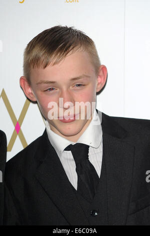 Le London Critics' Circle Film Awards tenue au May Fair Hotel - Arrivées en vedette : Connor Chapman Où : London, Royaume-Uni Quand : 02 Mars 2014 Banque D'Images