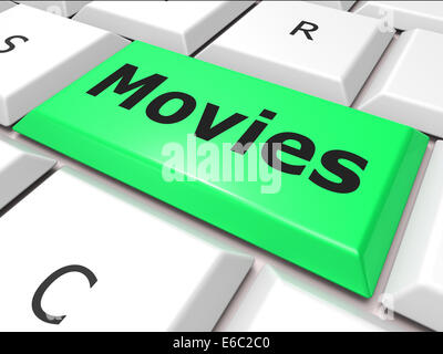 Films en ligne représentant World Wide Web et Motion Picture Banque D'Images