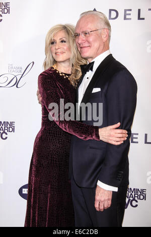 La Drama League's 30ème célébration musical de Broadway' Hommage à Neil Patrick Harris qui a eu lieu à l'Hôtel Pierre comprend : Judith Light,Tim Gunn Où : New York, New York, United States Quand : 03 Mars 2014 Banque D'Images