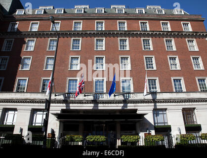 London Marriott Hotel Grosvenor Square, Mayfair, Londres Banque D'Images
