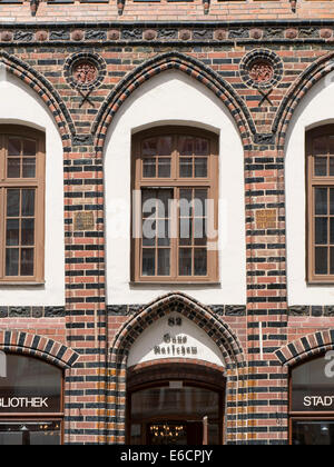 Chambre Ratschow, Kröpeliner St.à Rostock, Mecklenburg-Hither-Occidentale, l'Allemagne, de l'Europe Banque D'Images