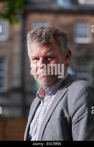 Edinburgh, Ecosse, Royaume-Uni. 20e Août, 2014. Arne Dahl, auteur suédois de romans policiers, à l'Edinburgh International Book Festival 2014. Edimbourg, Ecosse. 19 août 2014 Crédit : GARY DOAK/Alamy Live News Banque D'Images