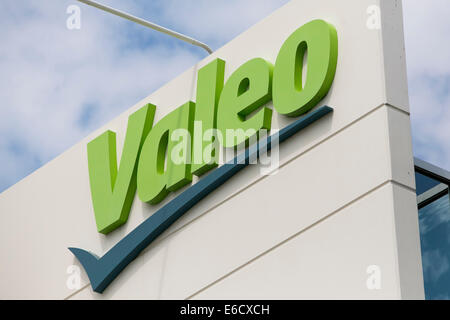 Un établissement occupé par des pièces d'automobile Valeo à Troy, au Michigan. Banque D'Images