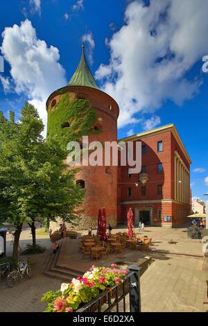 Tour Poudrière ou Pulvertornis, Torna iela, Riga, Lettonie Banque D'Images