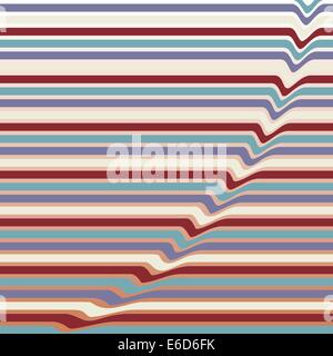 Abstract background illustration vectorielle modifiable de rayures colorées Illustration de Vecteur