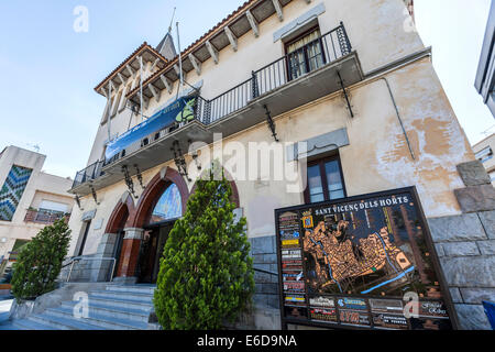 Sant Vicenç dels Horts,Catalogne,Espagne. Banque D'Images