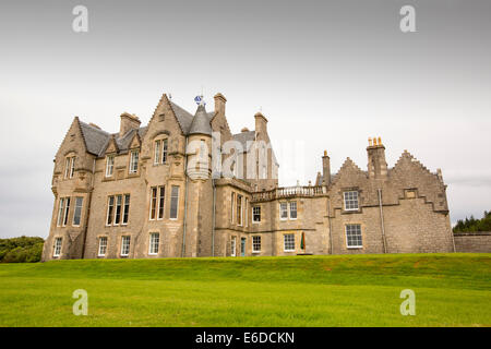 Glengorm Château près de Tobermory, Isle of Mull, Scotland, UK. Banque D'Images