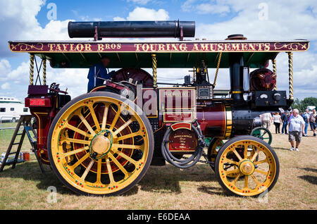 "L'Abeille" Burrell tracteur te1a à un spectacle en anglais Banque D'Images